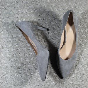 Antonio Melani Size 10M Grey Suede Heels